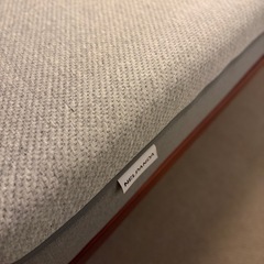 【受渡し決定】ダブルベッドフレーム、マットレス、トッパーセットの画像