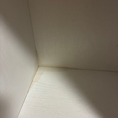 白のカラーボックス（棚）の画像