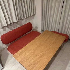 [状態良好]ニトリのソファとテーブルの画像