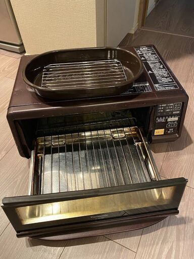 中古品] Panasonic スモーク＆ロースター けむらん亭 NF-RT1000-T (箱