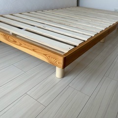 【ニトリ】シングルベッドフレーム（解体済）の画像