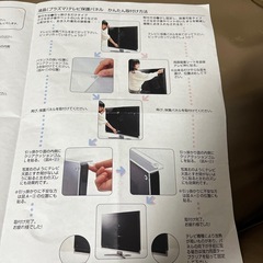 TV液晶画面　保護ボードの画像