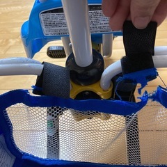 手押し三輪車　ミッキーマウス　ブルー の画像