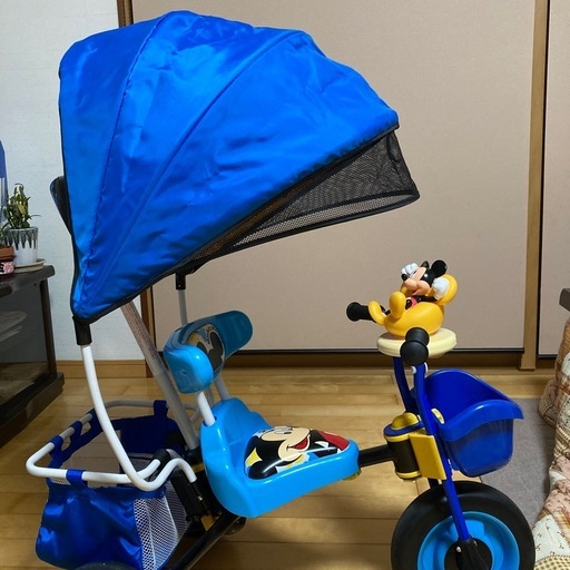 アイデスアイベーシックアイデスカーゴドーム三輪車ミッキーマウス
