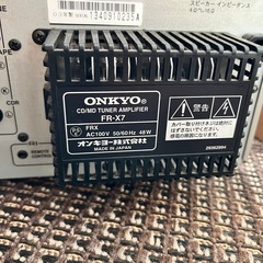 MDのみ作動 　ONKYOミニコンポ　の画像