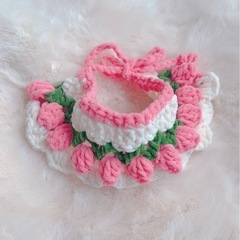 猫用・小型犬用首輪 首飾りの画像