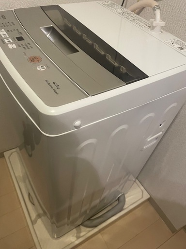 AQUA AQW-S4M 2022洗濯機 (ショウ) 見沼代親水公園の生活家電《洗濯機