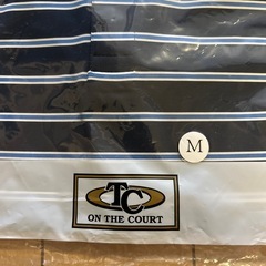 新品未開封　HoopRex ストライプ ポロシャツ Mの画像