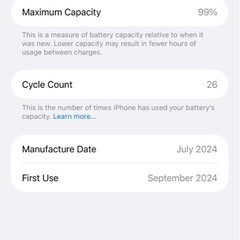 iPhone 16 pro max 256 GB の画像