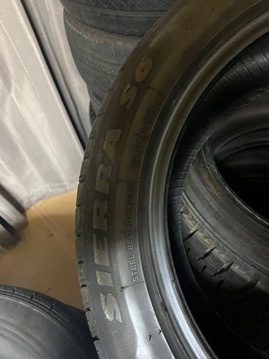 235/50r18ノーマルタイヤ37週2024年製ほぼ綺麗4本セット