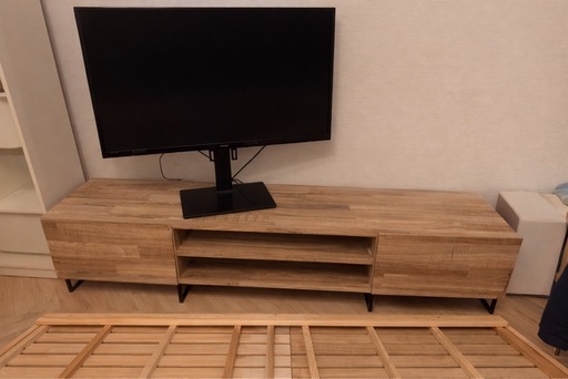 LOWYA テレビ台 ローボード 幅180cm (kns) 城北公園通の収納家具