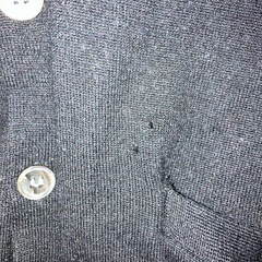 URBAN RESEARCH ROSSO ブラック カーディガン Lサイズの画像