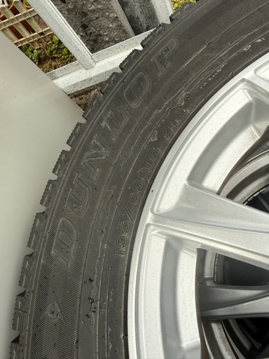 195/65R15 タイヤ、ホイールセット4本