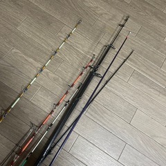 釣竿　まとめて　船　リールの画像