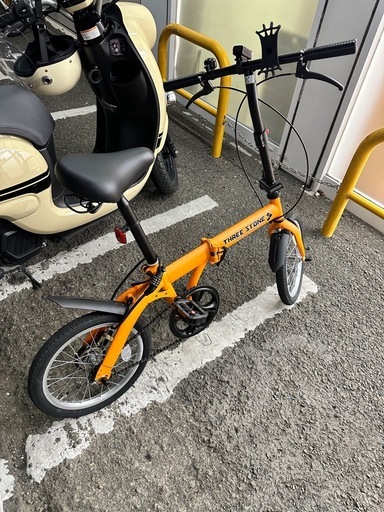 中古美品✨折り畳み自転車　16インチ　福岡 美品✨16インチ折りたたみ自転車 (はるお) 東静岡の折りたたみ自転車の