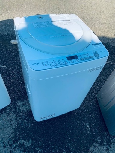 EJ5839番 SHARP 全自動電気洗濯機 ES-KS70V-W