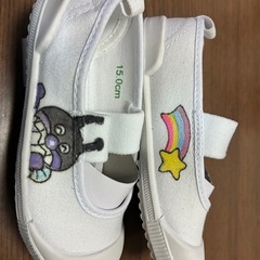 アンパンマン風　上靴、上履き（入学準備、入園準備に）の画像