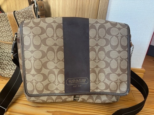 【値下げ可能】coachショルダーバック　3点セット