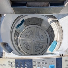 HITACHI　洗濯機の画像