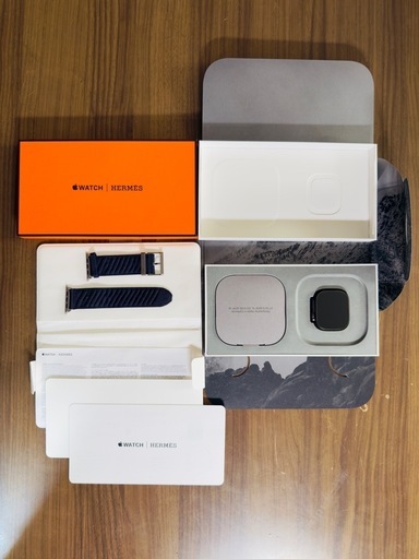 【定価約20万★】Apple Watch Herms Ultra2付属　アンメールストラップ