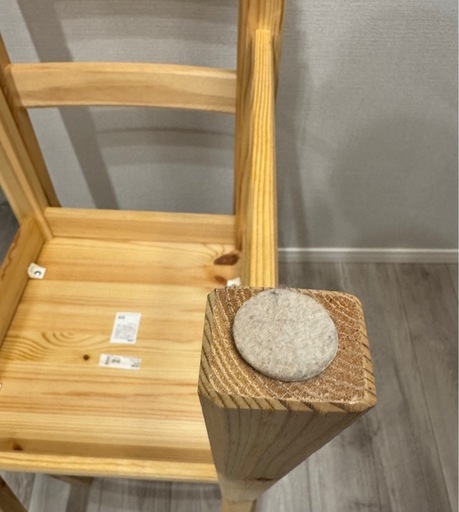 ２脚セット　IKEA IVAR ダイニングチェア