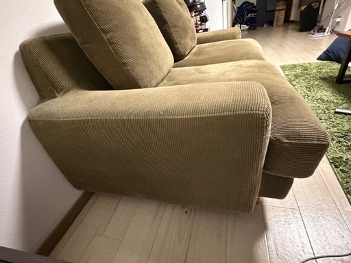 unicoソファ2.5シーターカーキGREIGグレイグ (むさし) 法界院のソファ