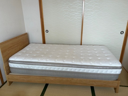 ベッドフレーム　マットレスセット　ニトリ