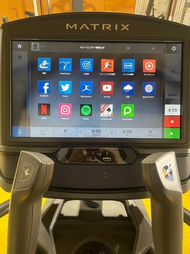 【業務用】MATRIX E50 エリプティカルクロストレーナー　本格有酸素　　YouTube、Netflix視聴可