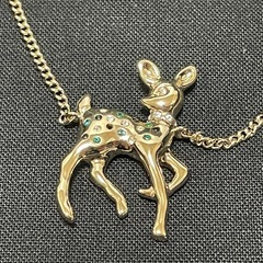【即売しました】CHANELシャネル　VIP限定非売品　2025年　イヤーズギフト鹿モチーフ　ロングネックレス　ホリデーラッピングリボン&チャーム付の画像