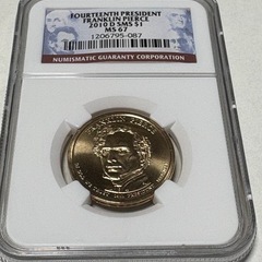 NGC鑑定　最高鑑定　準最高鑑定品　アメリカ　1ドル　記念硬貨　4種まとめての画像