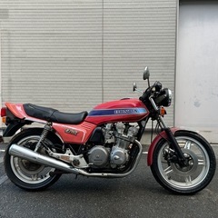 ○ホンダ○CB750F○エンジンセル始動○修理ベース○希少車両の画像