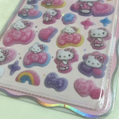 コットンパフィ　サンリオ　キティの画像