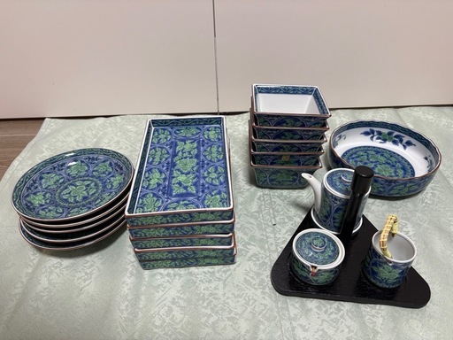 庫山窯2セット (ぼんぼん) 柏の食器《その他》の中古あげます・譲り