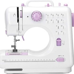 新品　ミシン 初心者向け 12種類の縫い目