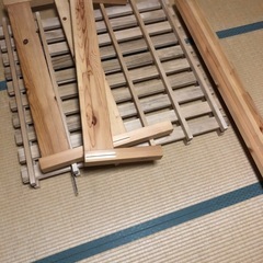 無印良品木製ベッドパイン材 シングル (m.ishikawa) 大胡のベッド