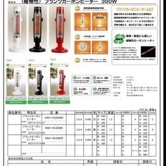 電気ストーブの画像