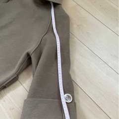 レディース膝丈ロングコートの画像