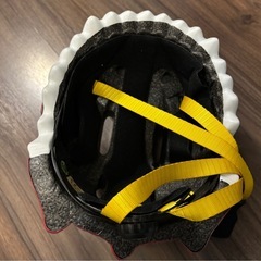 子供用ヘルメット 自転車 恐竜デザイン レッドの画像