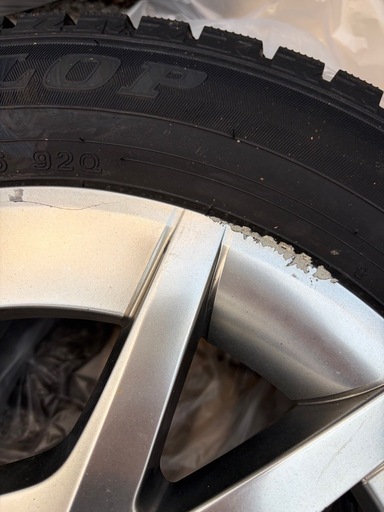 破格！最終値下げ純正トヨタ　プリウスα205/60R16スタッドレスホイールセット4本！ 破格！最終値下げ純正トヨタ プリウスα205/60R16スタッドレスホイール