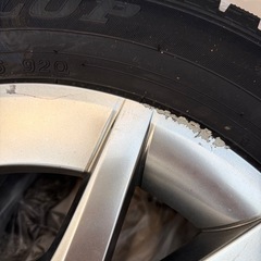 純正トヨタ　プリウスα205/60R16スタッドレスホイールセット4本！の画像