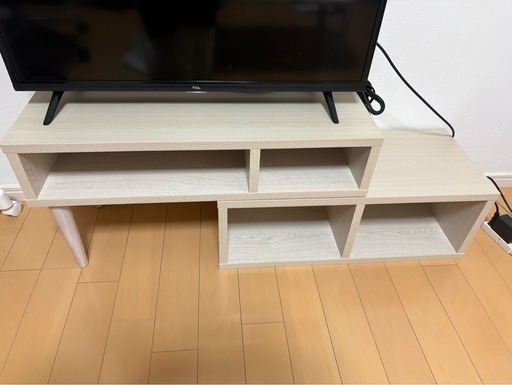無料・本日引取可】伸長式テレビ台・ニトリ 引き取り限定 (コブティー