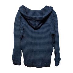 SHIPS フーディーダッフル編上げコート Lサイズ ネイビー シップスの画像