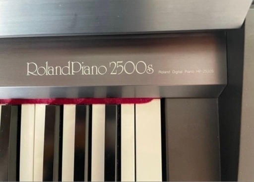 ジャンク 電子ピアノ 部品取りに RolandPiano HP-2500s Roland Piano HP-2500s｜80sヴィンテージ 電子ピアノ｜88鍵」 (oto m