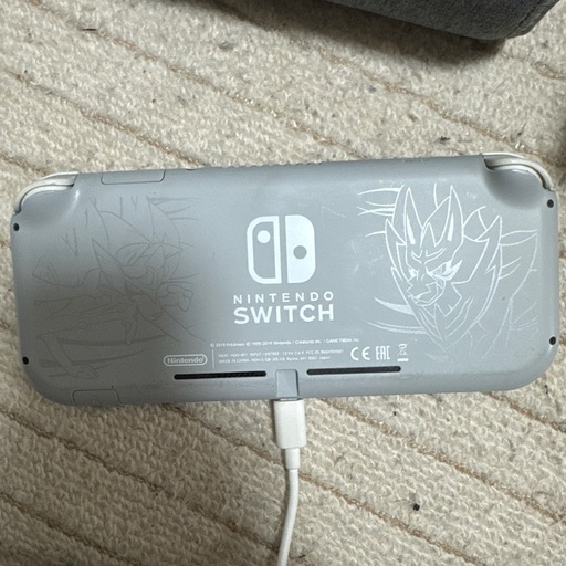 ジャンク品 Nintendo Switch Lite グレー ポケモンデザイン
