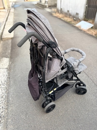 【美品】キンダーワゴン DUOシティHOP2 2人乗りベビーカー