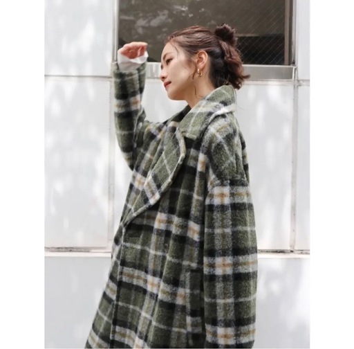 ✨新品✨完売品 ungrid スライバーチェスターロングコート Sサイズ
