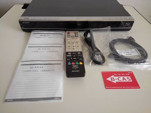 AQUOSブル－レイレコ－ダ－BD-W560正常動作品 (nisimai103) 守山の映像