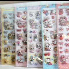 ボンボンドロップシール6枚シートセットの画像