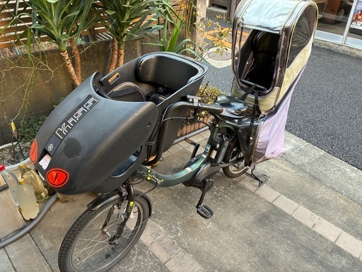 最終値下げ　美品ヤマハ電動アシスト自転車 チャイルドシート付き