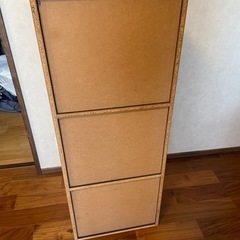 収納　カラーボックスの画像